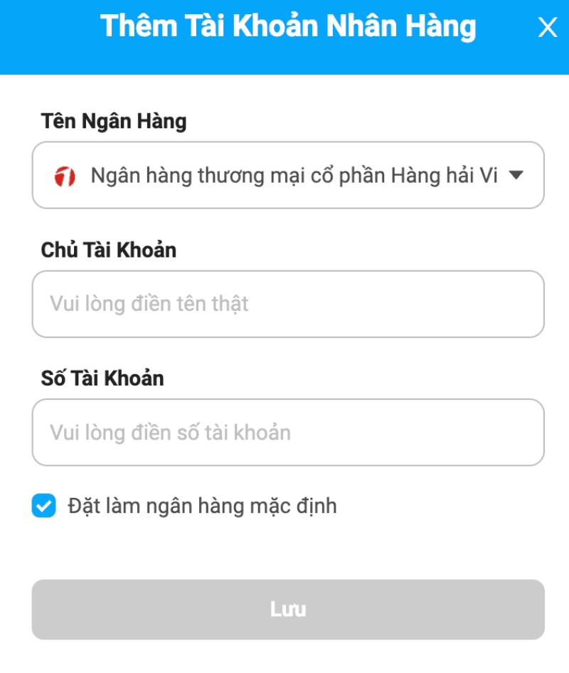 Cách Rút Tiền Fun88 An Toàn Và Nhanh Chóng 6 Bước 4: Xác Định Tài Khoản Nhận Tiền