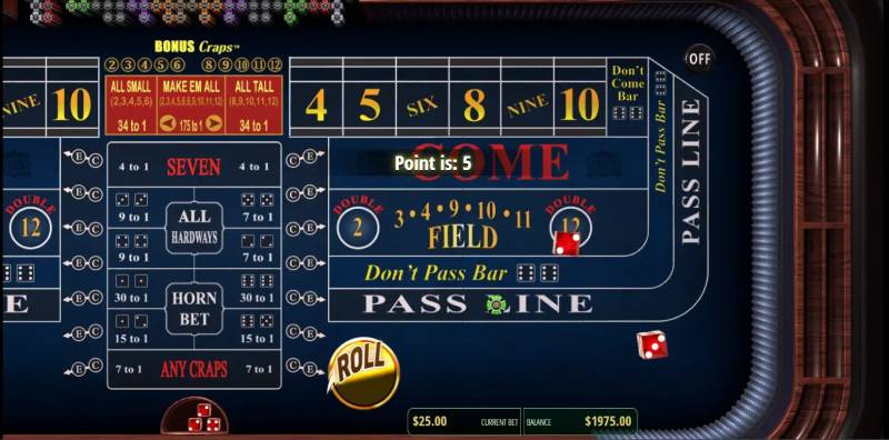 Kinh Nghiệm Chơi Game Craps Online Tối Ưu Nhất 4 Các cửa cược chính